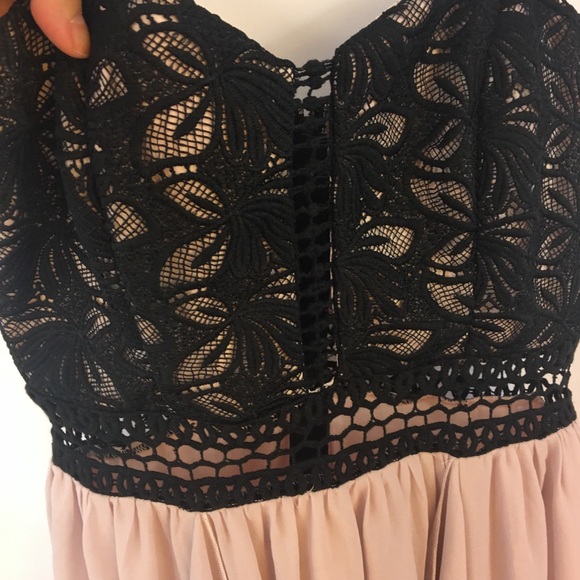 City Triangles High Low Dress Size 7 Dusty Rose - Picture 3 of 8